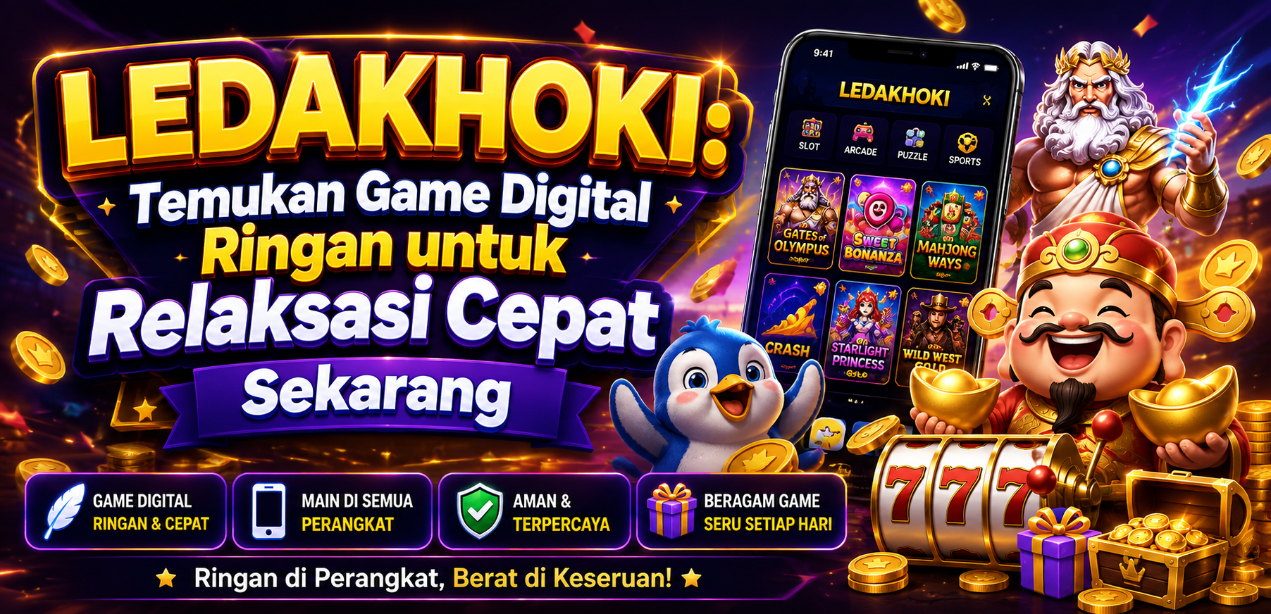 LEDAKHOKI: Temukan Game Digital Ringan untuk Relaksasi Cepat Sekarang
